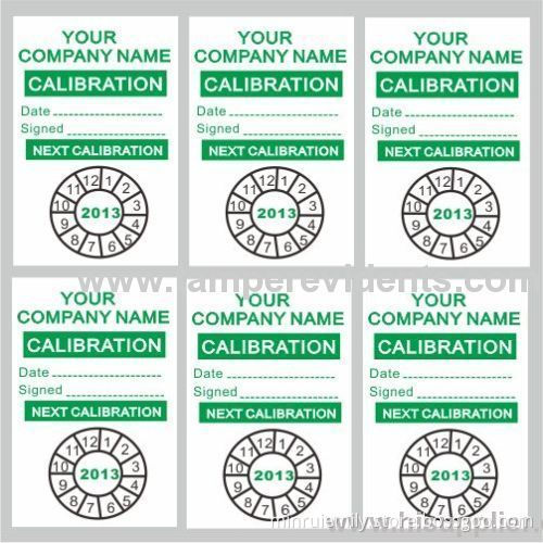 Custom Destructive Calibration Labels,tamper Evident Qc Security Seals,round Destructible Calibration Void Stickers 